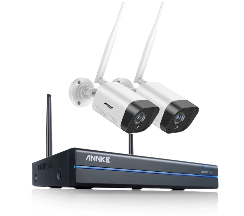 Комплект за видеонаблюдение 16CH NVR + 2 WiFi Smart камери - image