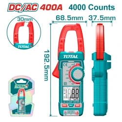 Ампер клещи TOTAL, 400A - AC/DC