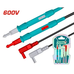 Сонди за мултицет TOTAL INDUSTRIAL - 80см, 600V