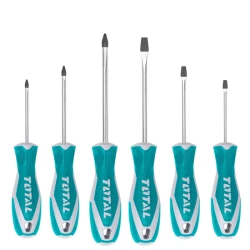 Комплект отвертки TOTAL - 6 части