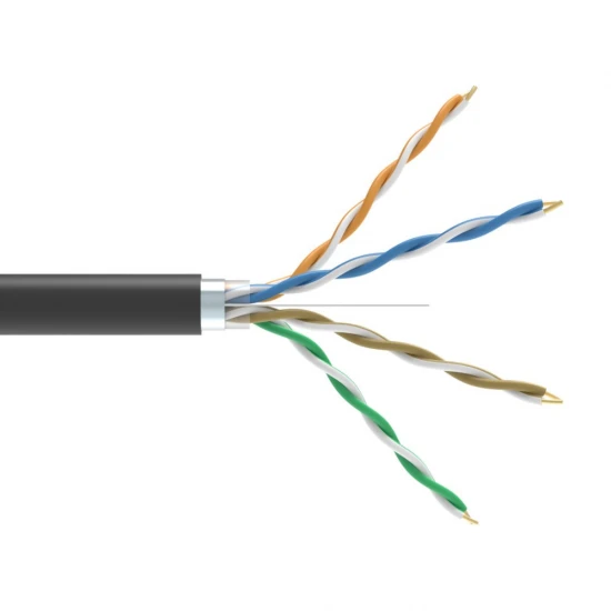 FTP кабел CAT5e 24AWG CU, UV защитен - 305м - image