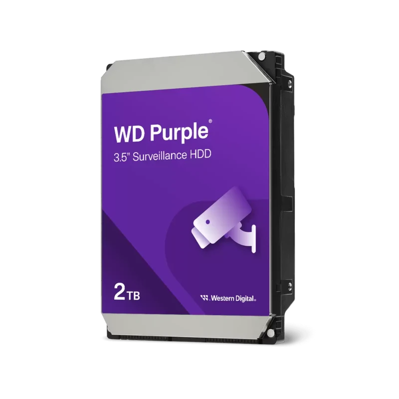 Western Digital 2TB - Твърд диск за видеонаблюдение - image