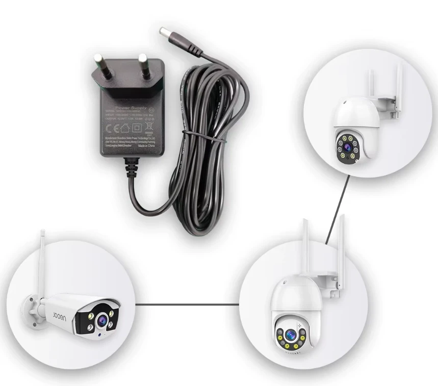 Захранващ адаптер 12VDC/1A - image