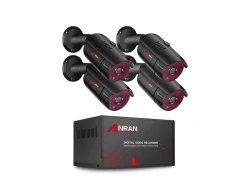 Комплект 4бр. AHD камери за видеонаблюдение с DVR