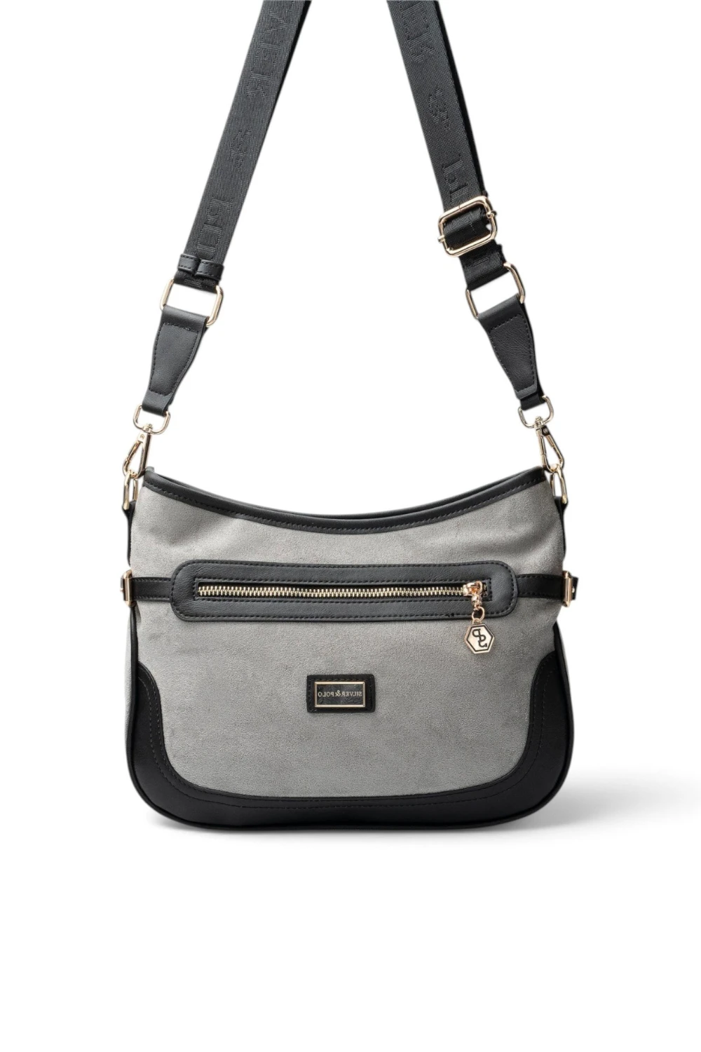 Спортна дамска чанта в сив цвят  на Silver&Polo - image
