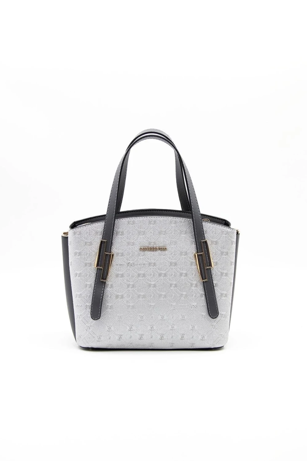 Кокетна чанта в сребърен цвят SILVER&POLO - image