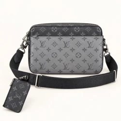 LV / Trio Postman / Grey / 25 x 18.5 x 7 см