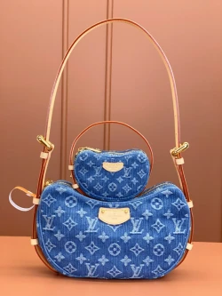 LV / Croissant / Blue