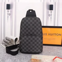 LV / Avenue Sling / Damier Graphite Grey / 20 x 31 x 10 см