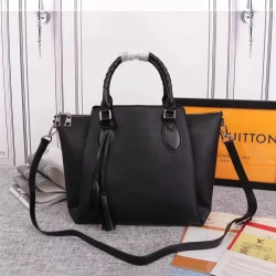 LV / Mahina Tote / Black / 40 x 25 x 18 см
