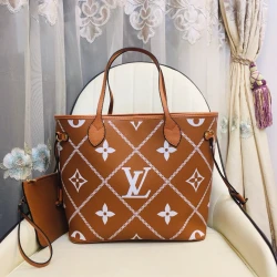 LV / Neverfull MM / Monogram / 31 x 28 x 14 cm