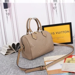 LV / Speedy Bandoulière 25 / Beige / 25 x 19 x 15 cm