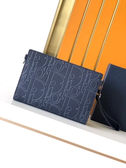 CD / Clutch / Blue / 27x19x5 cm