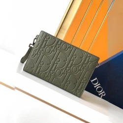 CD / Clutch / Green / 27x19x5 cm