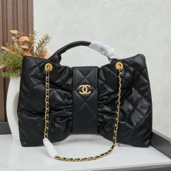 CC / Bow Bag / Black / 40 x 27 cm