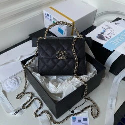 CC / Top Handle Bag / Black