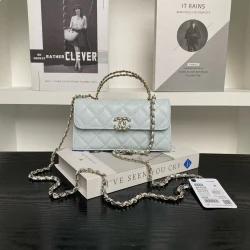 CC / Top Handle Bag / Blue