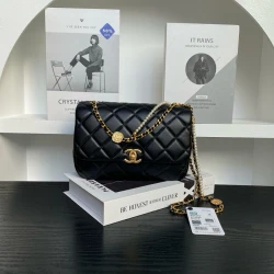 CC / Mini Flap Bag / Blue