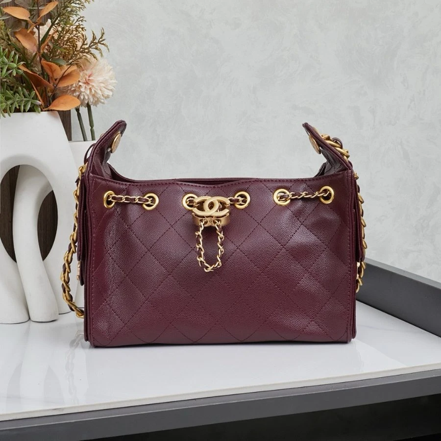 CC / Mini Flap Bag / Brown / 22 x 15 x 12 cm - image