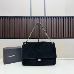 CC / Flap Bag / Blue / 38.5 x 26 x 11 cm
