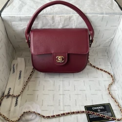CC / Flap Bag / Pink / 20 x 15 cm