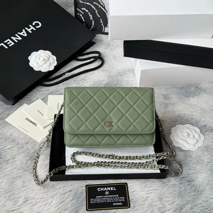 CC / Flap Bag / Green - image
