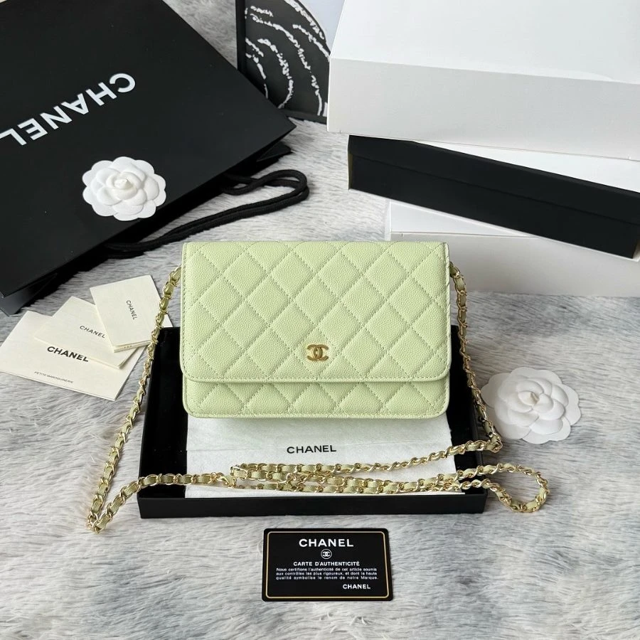 CC / Flap Bag / Beige - image