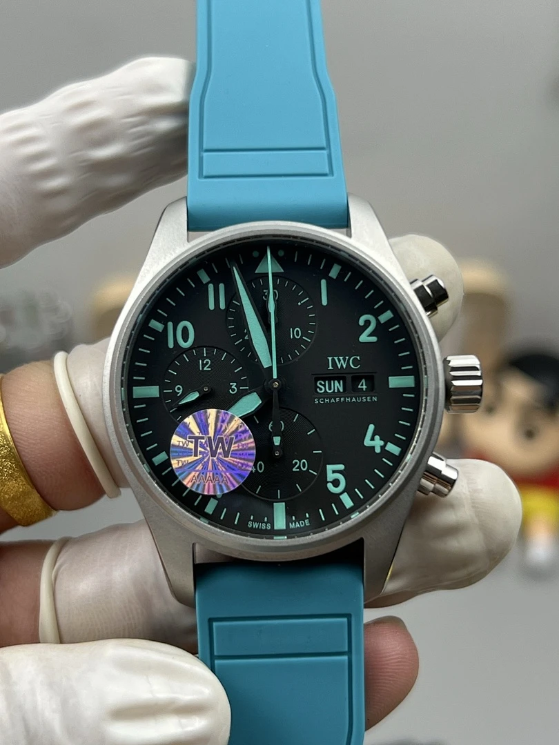 IWC Watch / Light Blue - image
