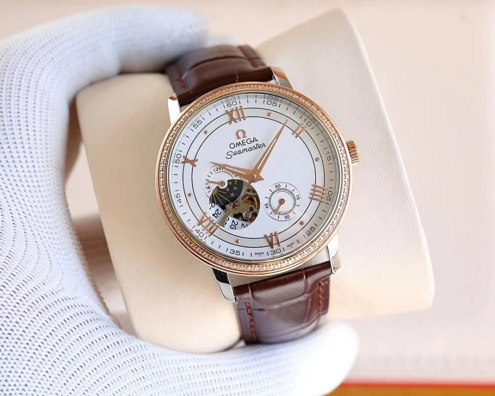 OMG Watch / White & Rose Gold - image