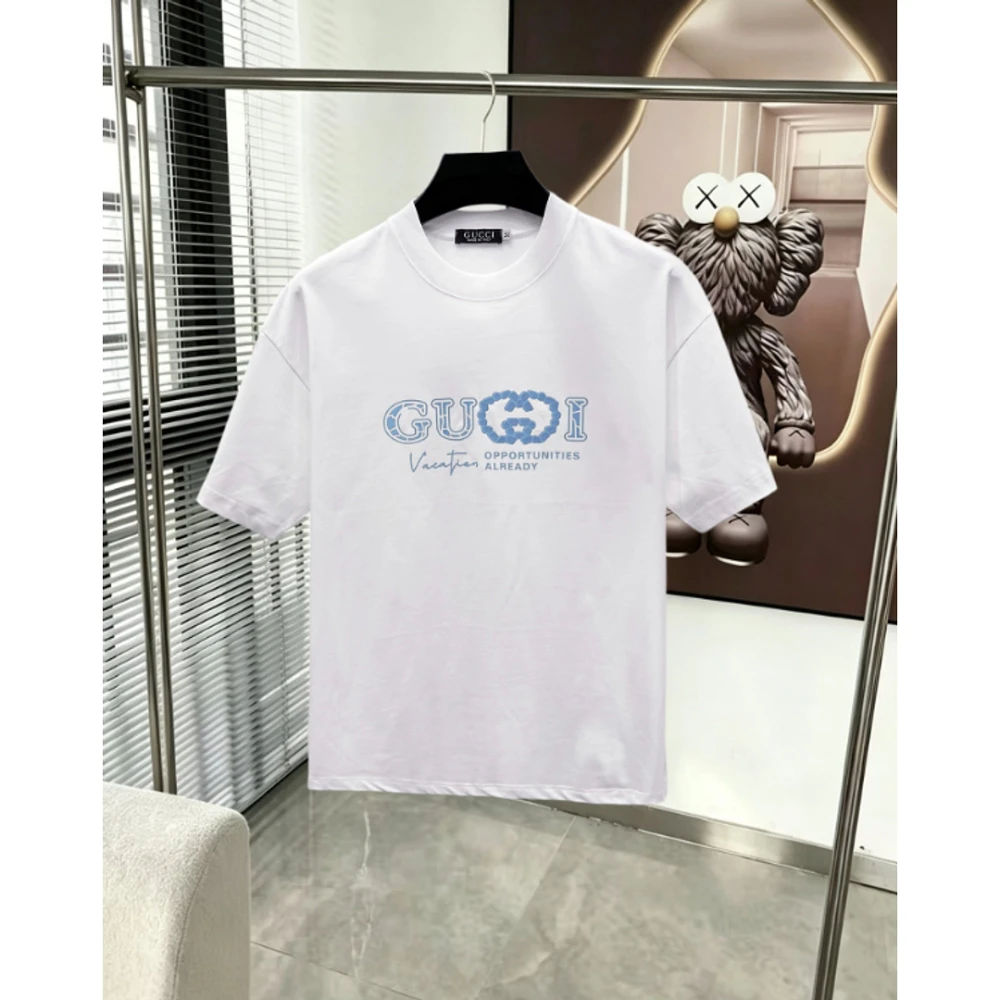 GG Print T-Shirt 007 / White - image