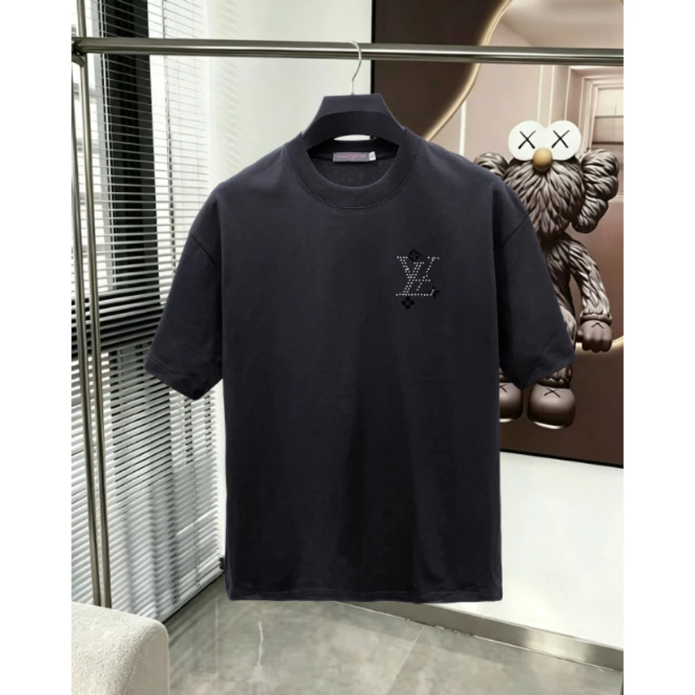 LV Print T-Shirt 016 / Black - image