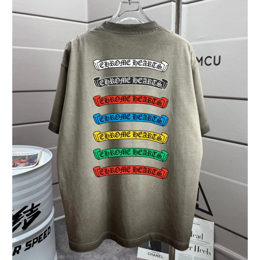 CH Washed T-Shirt 032 / Brown - image