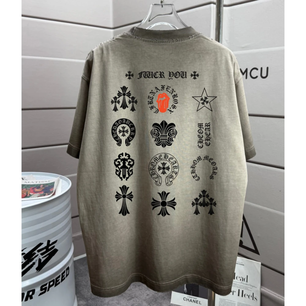 CH Washed T-Shirt 040 / Brown - image