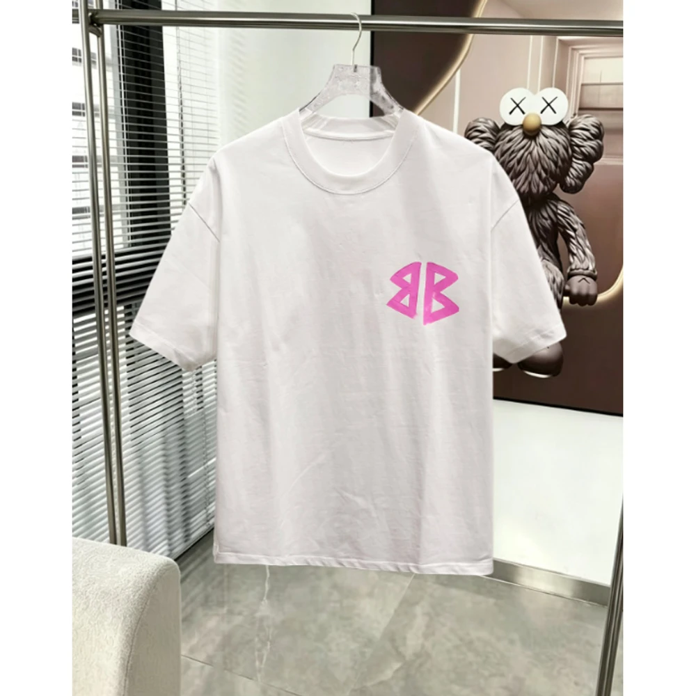 BLCG Hand-Painted T-Shirt 045 / White - image