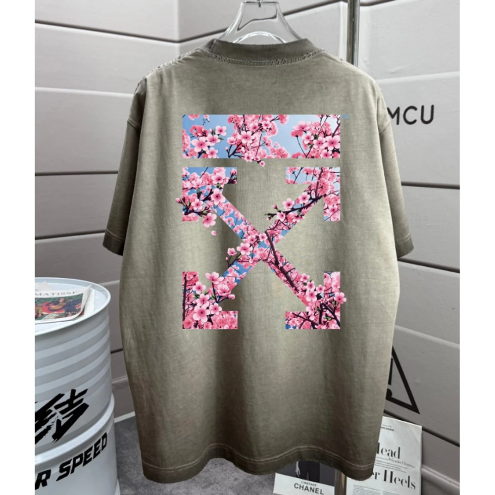 OW Washed T-Shirt 049 / Brown - image