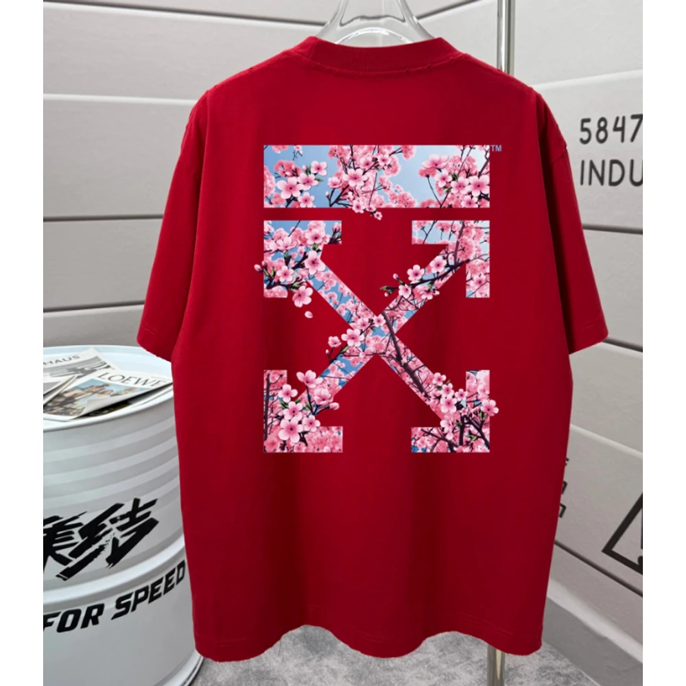 OW Washed T-Shirt 049 / Red - image