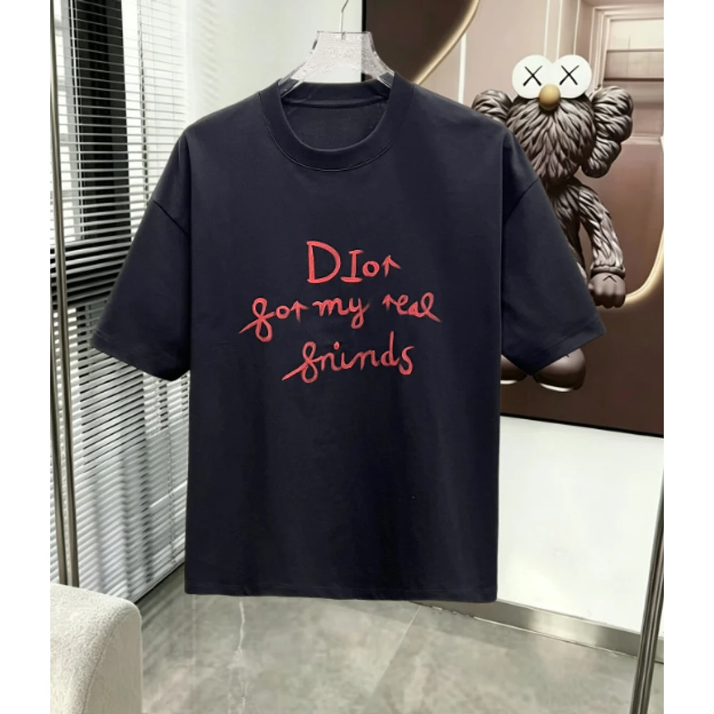 CD Hand-Painted T-Shirt 050 / Black - image