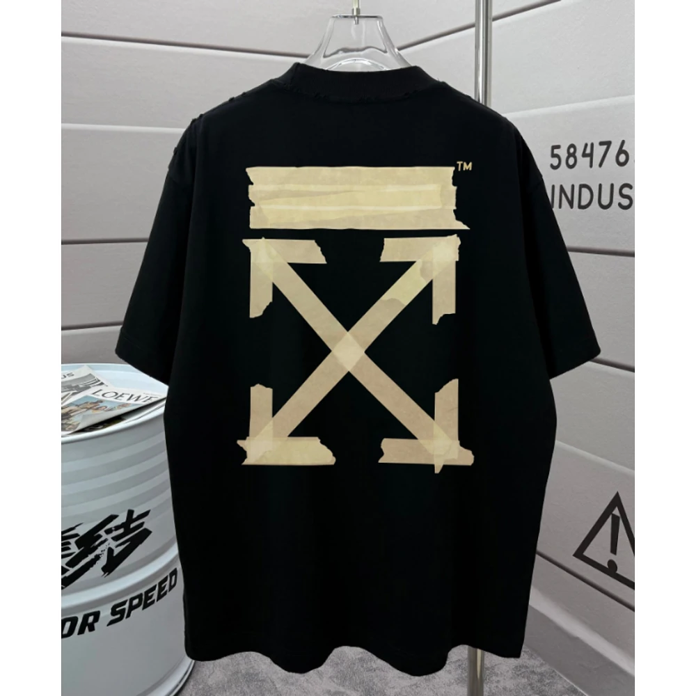 OW Washed T-Shirt 056 / Black - image