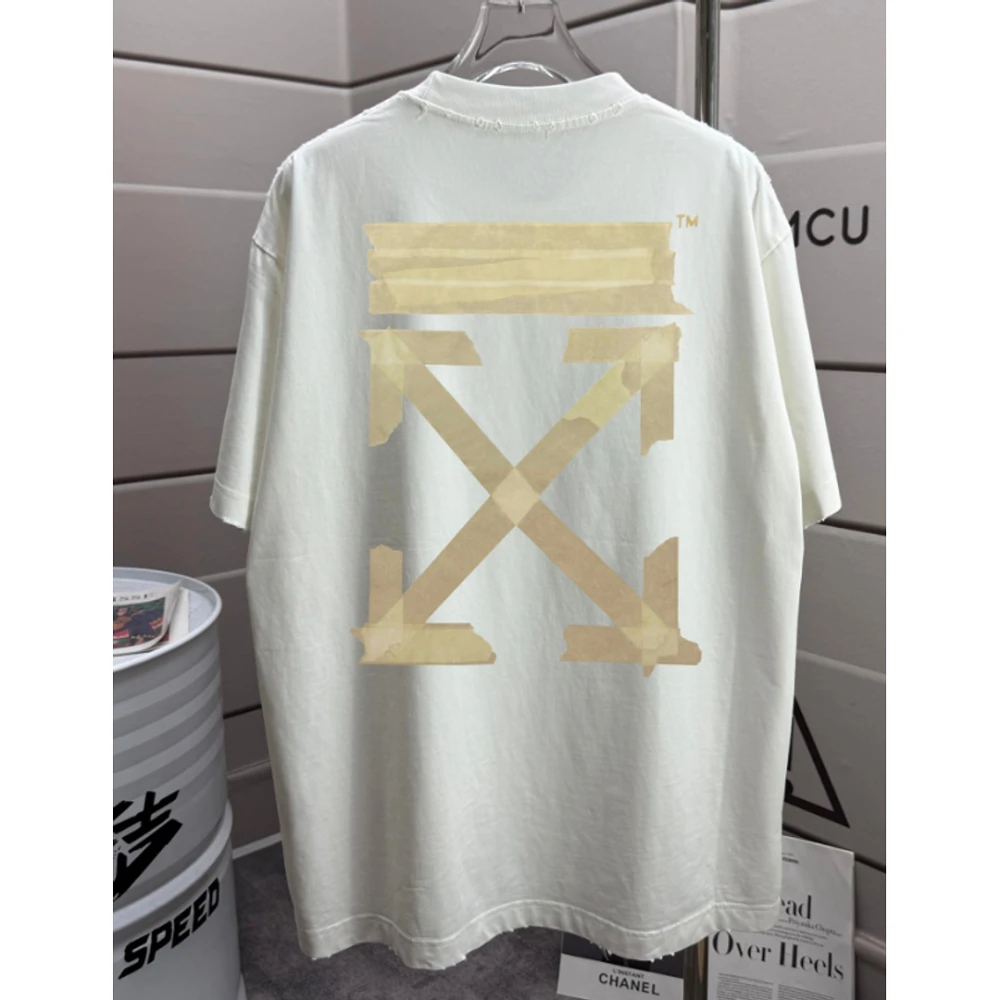 OW Washed T-Shirt 056 / White - image