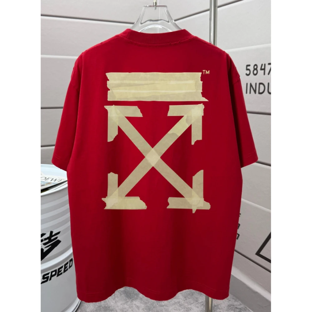 OW Washed T-Shirt 056 / Red - image