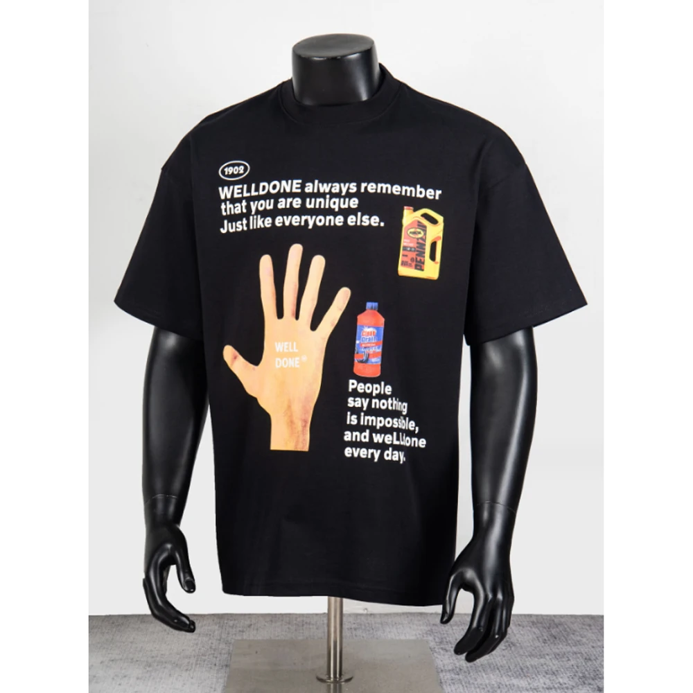WD Model T-Shirt 063 / Black - image