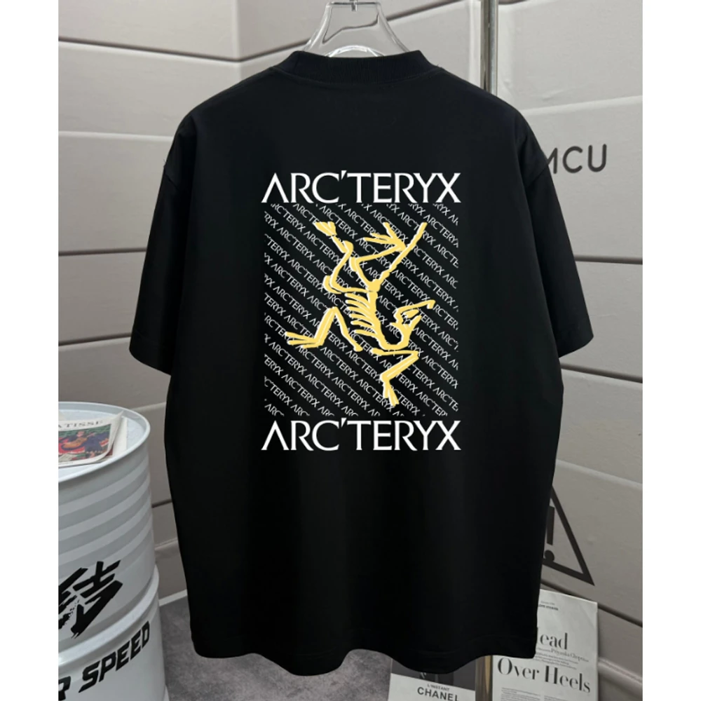 Arc Print T-Shirt 110 / Black - image