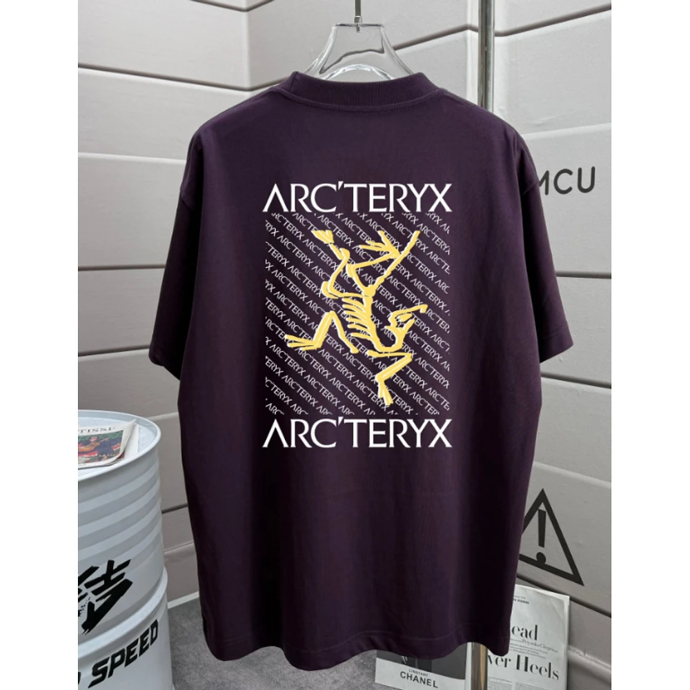 Arc Print T-Shirt 110 / Purple - image