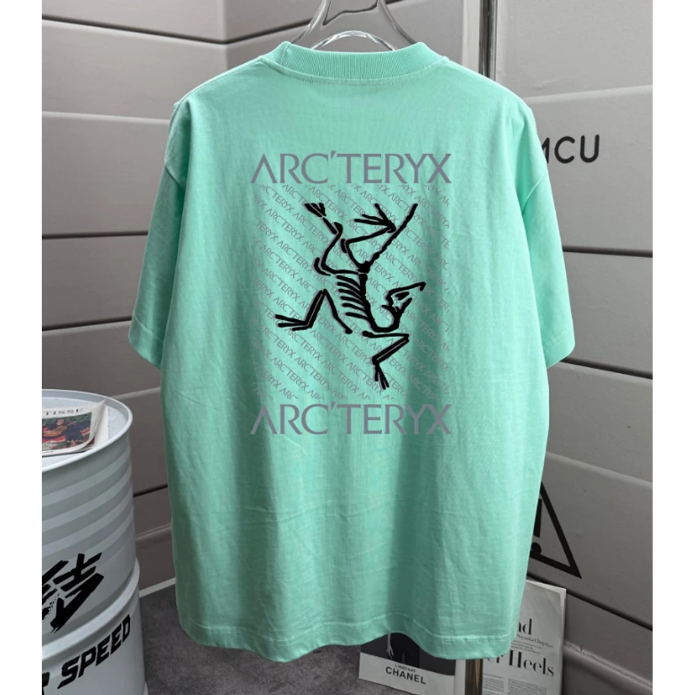 Arc Print T-Shirt 110 / Green - image