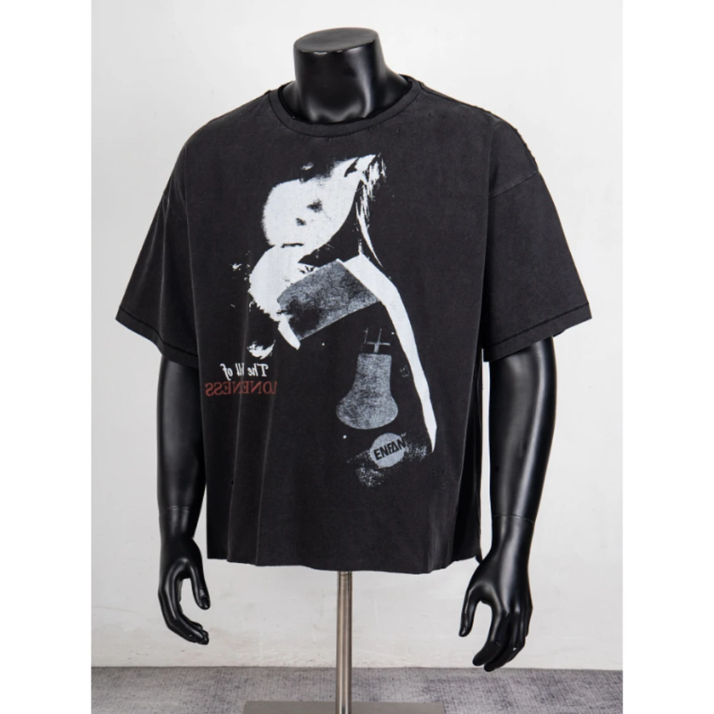ERD Washed T-Shirt 121 / Washed Black - image