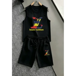 LV Tank Top Set 001-01 / Black
