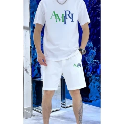 AM T-Shirt & Shorts Set 003-02 / White