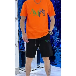 AM T-Shirt & Shorts Set 003-06 / Orange