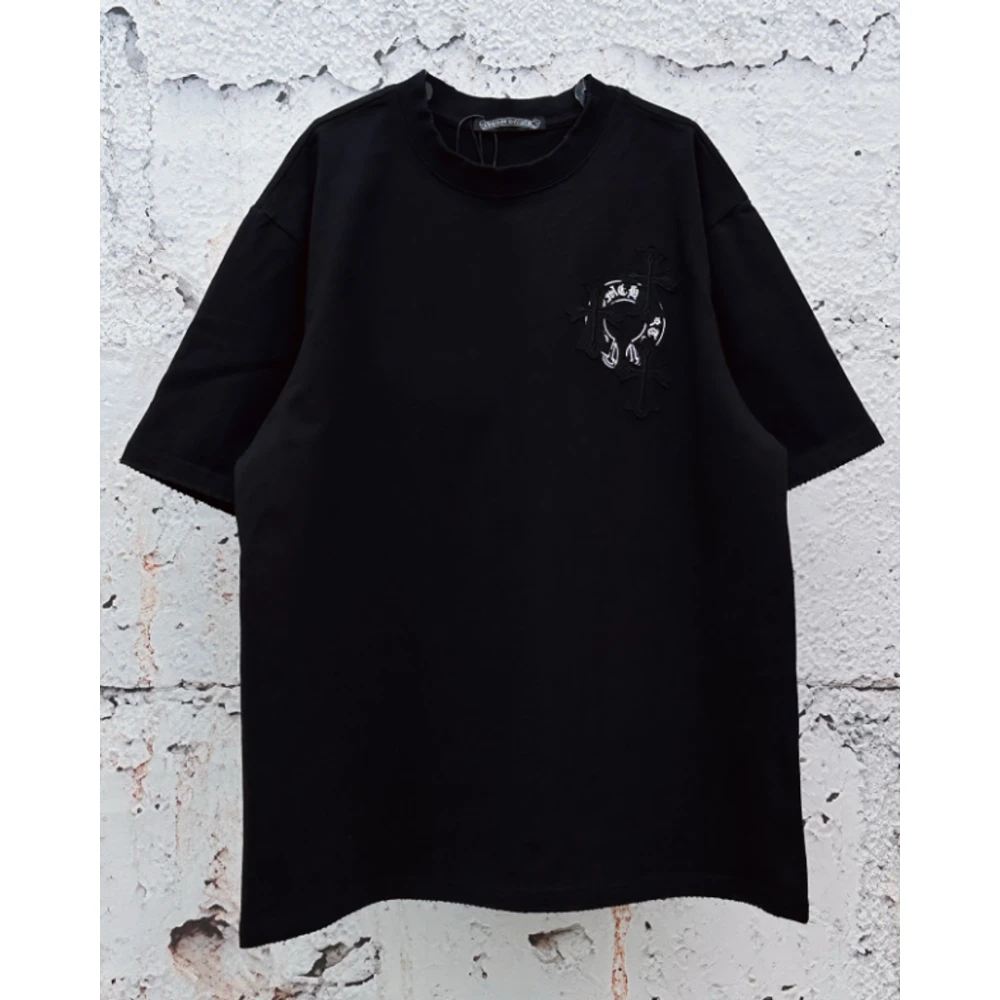 CH Embroidered T-Shirt 011-01 / Black - image