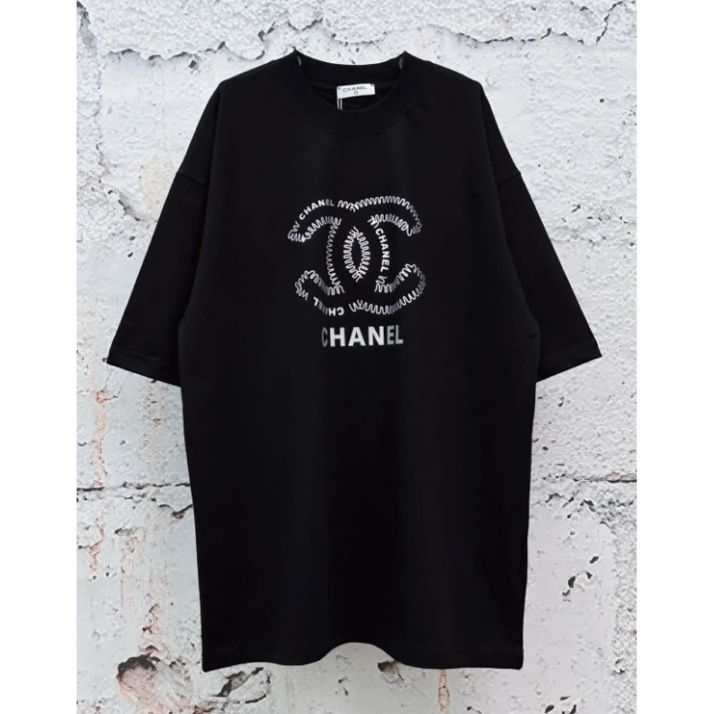 C CHNL Logo T-Shirt 017-01 / Black - image